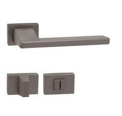 Kľučky na obdĺžnikových rozetách Sivý Tupai