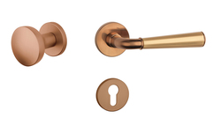 Kľučky na okrúhlych rozetách Kombinovaný APRILE