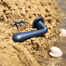 Kľučky na okrúhlych rozetách Modrý NUDA - VERUM ITALY