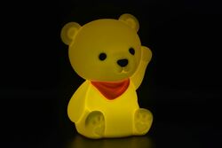 Nočné lampy Žltý DHK