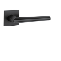 Kľučky na hranatých rozetách Čierny APRILE