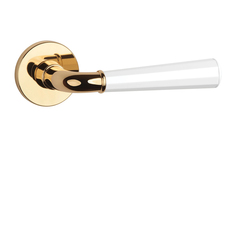 Kľučky na okrúhlych rozetách Kombinovaný APRILE