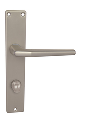 Kľučky na hranatých štítoch Strieborný BA