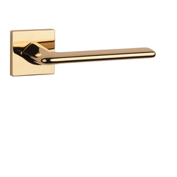 Kľučky na hranatých rozetách Zlatý APRILE