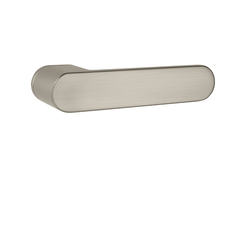 Kľučky na oválnych úzkych rozetách Strieborný MPK