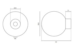 Mušle a madielka na posuvné sklenené dvere Strieborný JNF