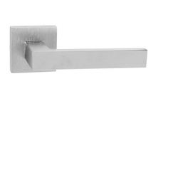 Kľučky na hranatých rozetách Strieborný Tupai