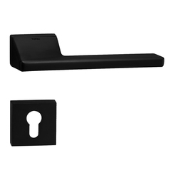 Kľučky na obdĺžnikových rozetách Čierny Tupai