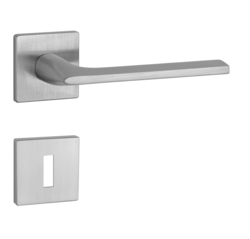 Kľučka na dvere AS - SALVIA - HR 5S CHM - chróm matný (DSC) | MP-KOVANIA.sk