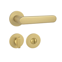 Kľučky na okrúhlych rozetách Zlatý Tupai