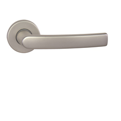 Kľučky na okrúhlych rozetách Strieborný BA