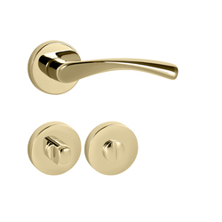 Kľučky na okrúhlych rozetách Zlatý FROSIO BORTOLO