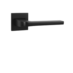 Kľučky na hranatých rozetách Čierny Tupai