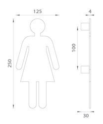 Piktogramy Strieborný JNF