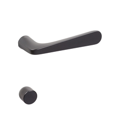 Minimalistické kľučky bez rozety na interiérové dvere Čierny NUDA - VERUM ITALY