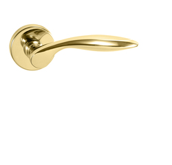 Kľučky na okrúhlych rozetách Zlatý Tupai