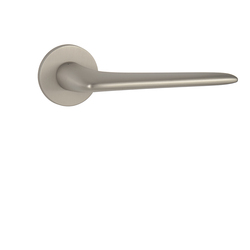 Kľučky na okrúhlych rozetách Strieborný Tupai