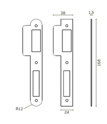 Klasické zámky Čierny JNF