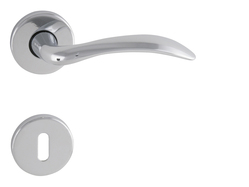 Kľučka na dvere FO - THEMA - R ECO CHL - chróm lesklý (C01) | MP-KOVANIA.sk
