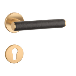 Kľučky na okrúhlych rozetách Zlatý APRILE