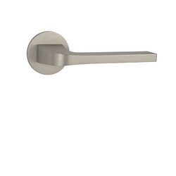 Kľučky na okrúhlych rozetách Strieborný Tupai