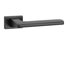 Kľučky na obdĺžnikových rozetách Čierny APRILE