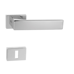 Kľučka na dvere SP - QUADRA - RT NEL - nerez lesklá | MP-KOVANIA.sk