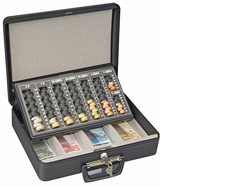 Pokladničky, eurokasy Sivý ROTTNER