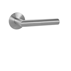 Kľučky na hranatých rozetách Strieborný MPK