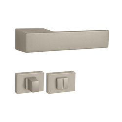 Kľučky na obdĺžnikových rozetách Strieborný FROSIO BORTOLO