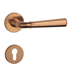 Kľučky na okrúhlych rozetách Medený APRILE