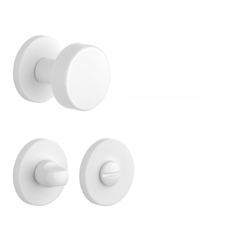 Gule priame na rozetách Biely APRILE