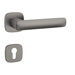 Kľučky na hranatých rozetách Sivý APRILE