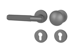 Kľučky na okrúhlych rozetách Sivý FROSIO BORTOLO