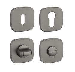 Rozeta ku kľučke AS - ROZETA - HRO 7S GRM - grafit matný (GYM) | MP-KOVANIA.sk