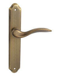 Kľučky na hranatých štítoch Bronzový Mariani