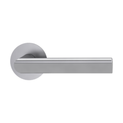 Kľučky na okrúhlych rozetách Strieborný Griffwerk