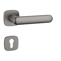 Kľučky na hranatých rozetách Sivý APRILE