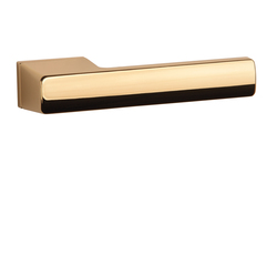 Kľučky na obdĺžnikových rozetách Zlatý APRILE