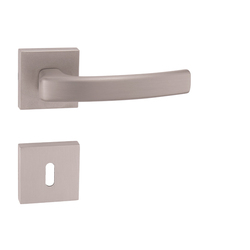 Kľučky na hranatých rozetách Strieborný FROSIO BORTOLO