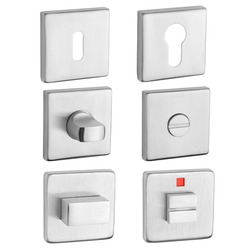 Hranaté rozety Strieborný STERK