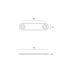 Príslušenstvo k zámkom Strieborný JNF
