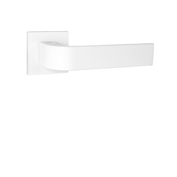 Kľučky na hranatých rozetách Biely Tupai