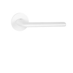 Kľučky na okrúhlych rozetách Biely Tupai