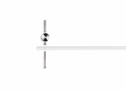 Príslušenstvo ku kovaniu na posuvné drevené dvere Strieborný JNF