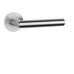 Kľučky na okrúhlych rozetách Strieborný STERK