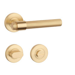 Kľučky na okrúhlych rozetách Zlatý STERK