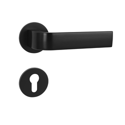 Kľučky na okrúhlych rozetách Čierny Tupai