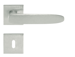 Kľučky na hranatých rozetách Strieborný FROSIO BORTOLO