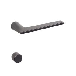 Minimalistické kľučky bez rozety na interiérové dvere Čierny NUDA - VERUM ITALY